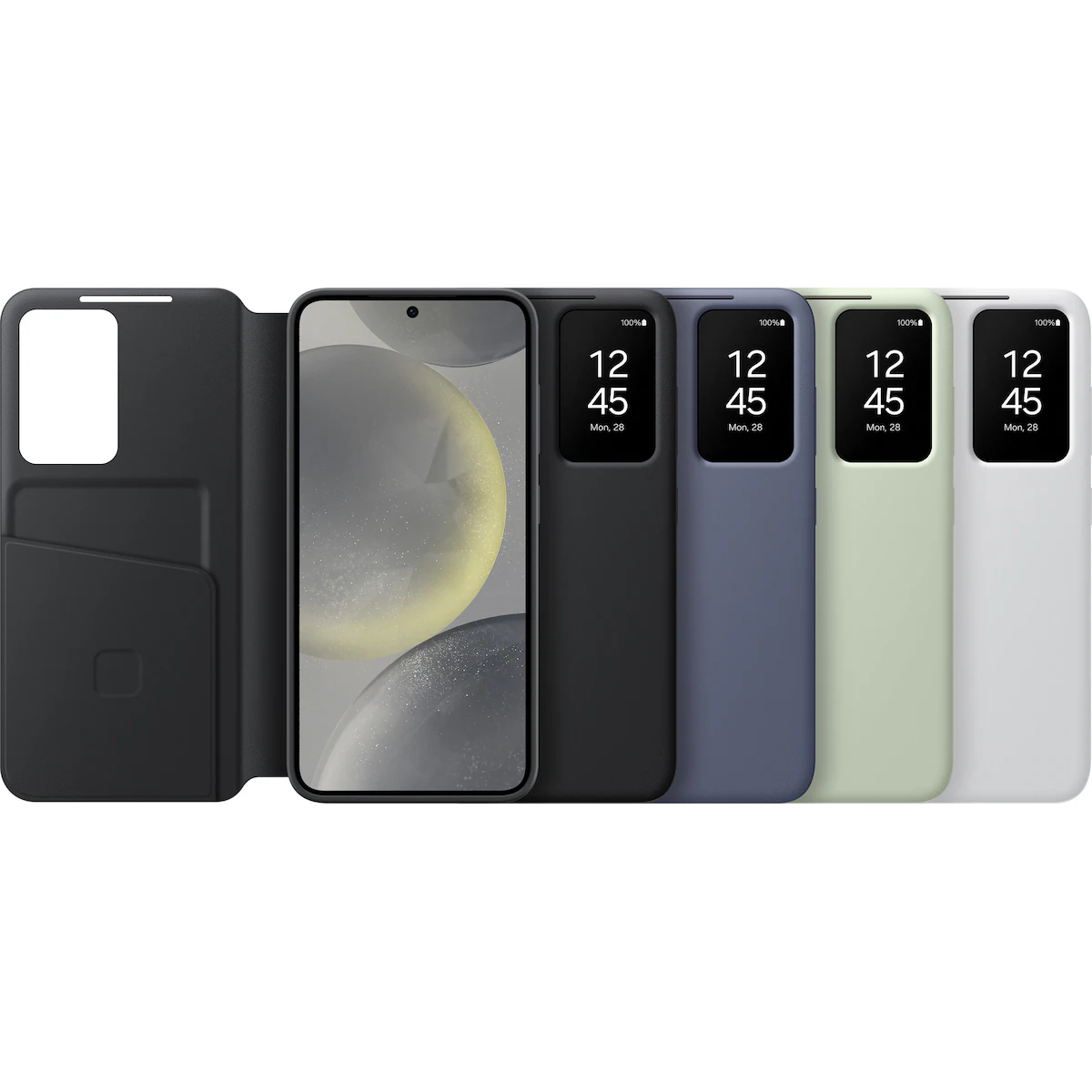 Samsung Galaxy S24 Smart View Wallet deksel (sort)