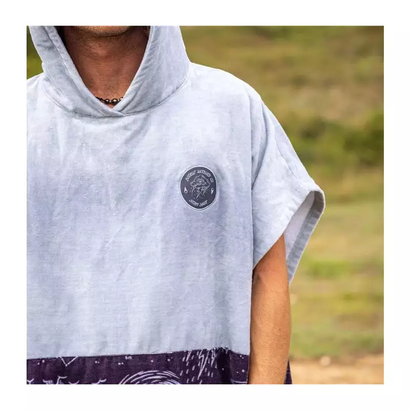 Poncho SOORUZ Storm Cotton Blue