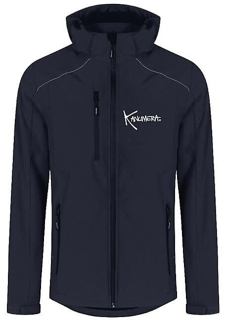 KANUMERA - VESTE SOFTSHELL LOURDE LES RAIES HOMME