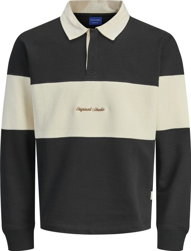 Jack & Jones - JORNorrebro - Sweatshirt - Ivoor/Zwart