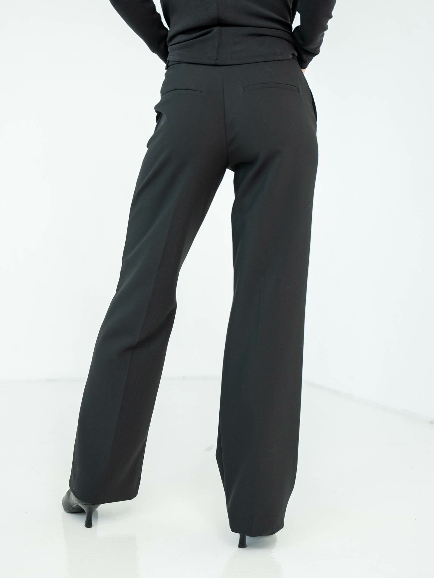 Rita Mid Waist Wide Pant