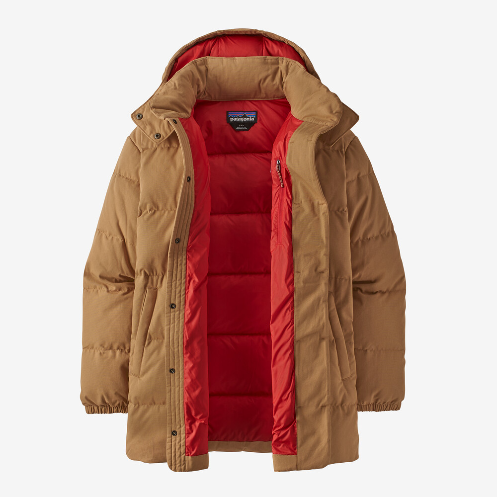Damen-Daunenparka aus Baumwolle
