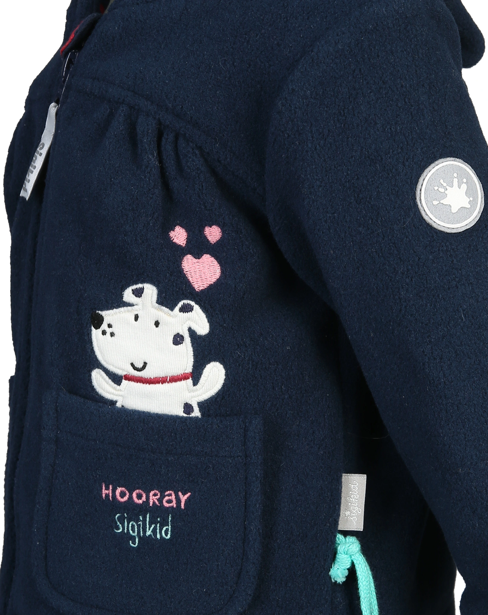 Fleecejacke LITTLE HAPPY DOGS in dunkelblau