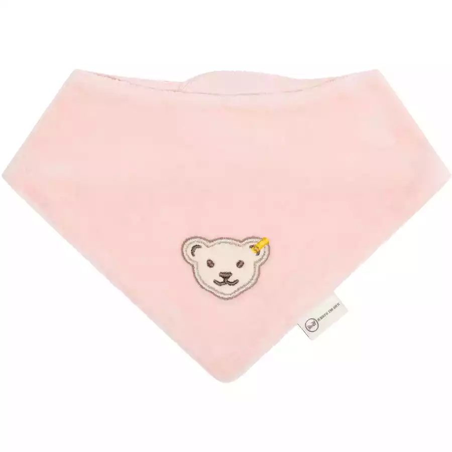 Steiff Halstuch 2er Pack GOTS silver pink