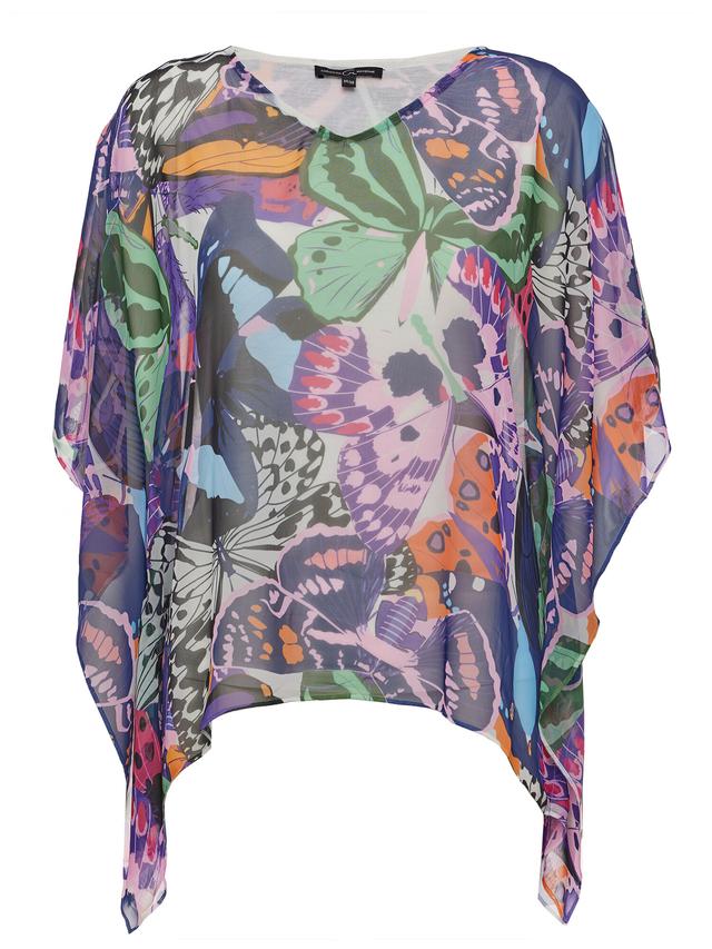 Blusenshirt Schmetterling