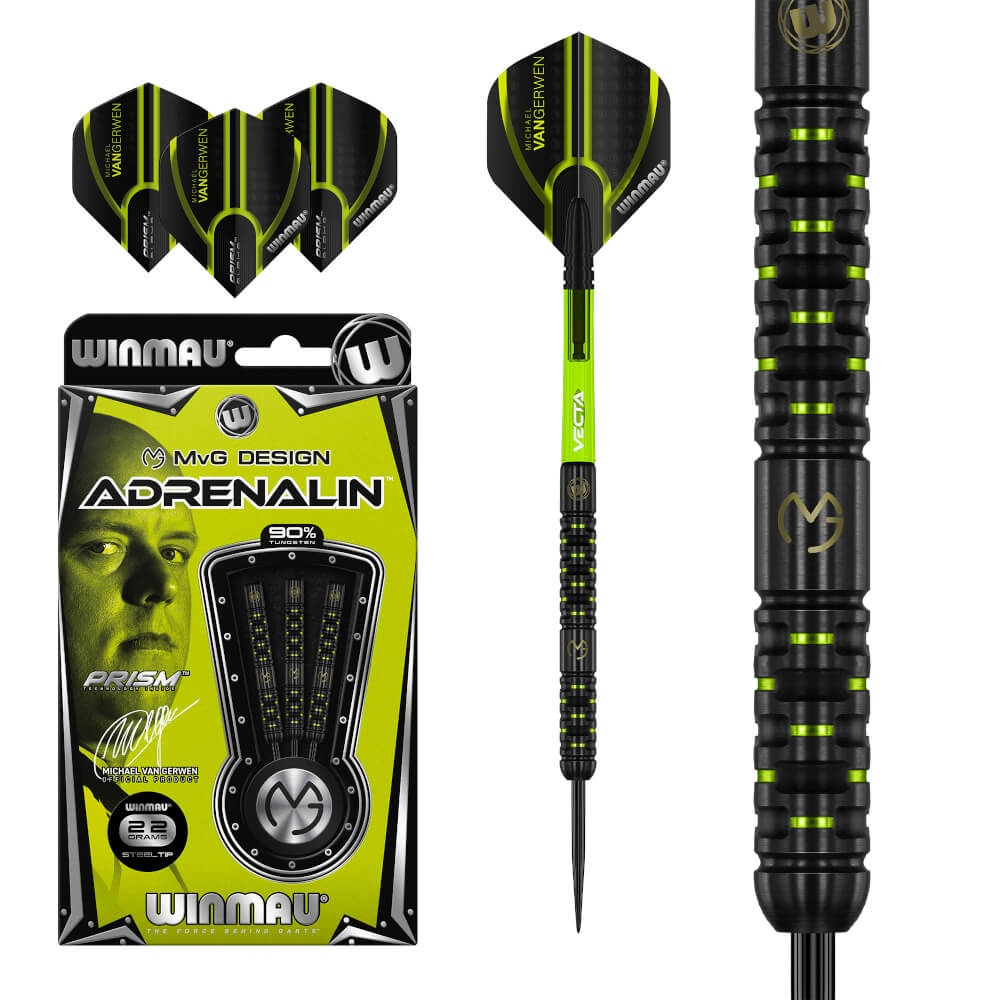 Winmau MvG Adrenalin Steeldart 1441  22 g,
