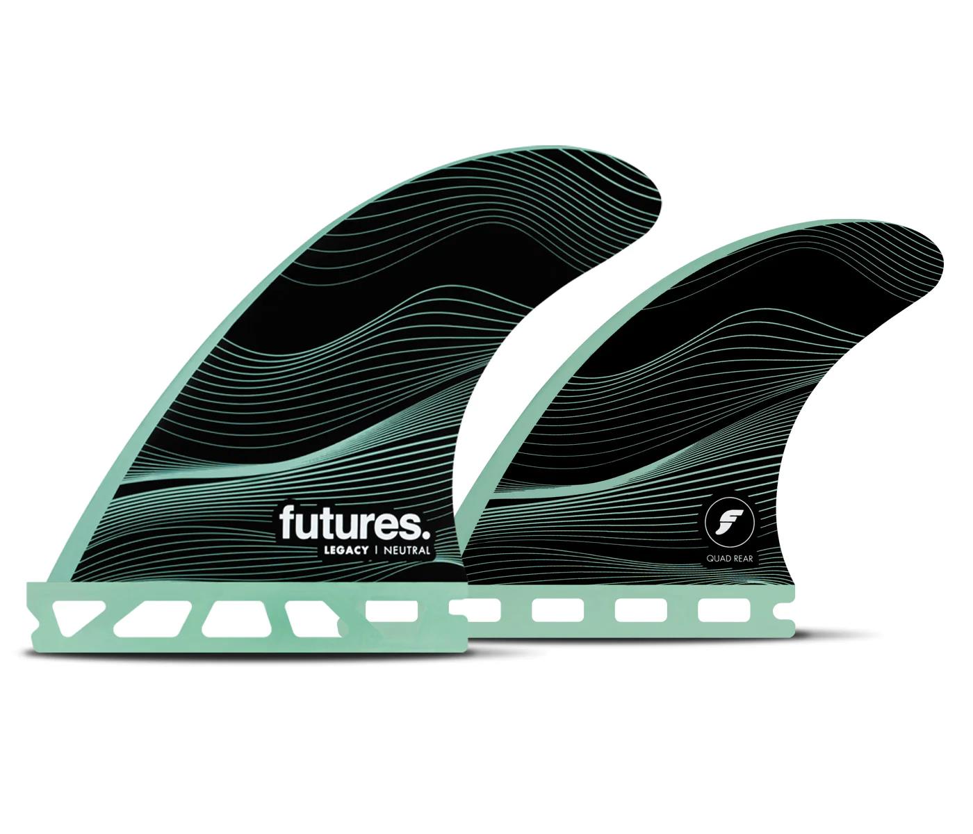 Futures F4 Legacy Series - Green - Quad - S