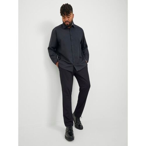 Jack & Jones - 12250503 MARCO JJCOOPER CHINO-BLACK Negro