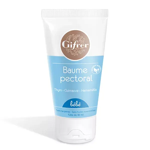 Bálsamo para o peito do bebê Gifrer 40ml