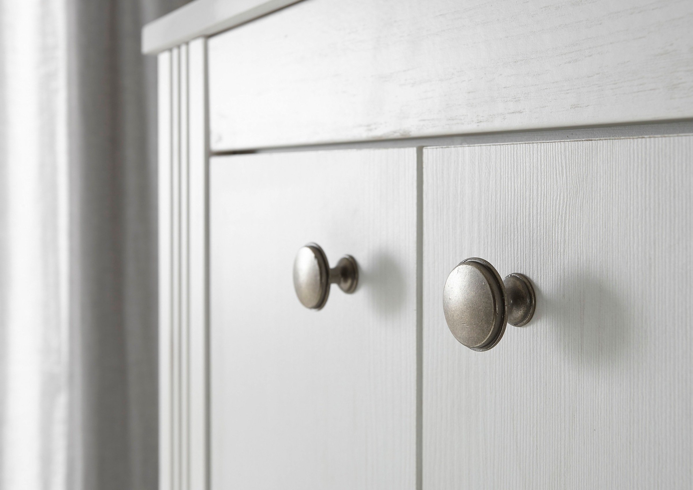 Home affaire Badmöbel-Set »WESTMINSTER, Bad im Landhausstil, 2-teiliges Badezimmer« 4 Stk. tlg.