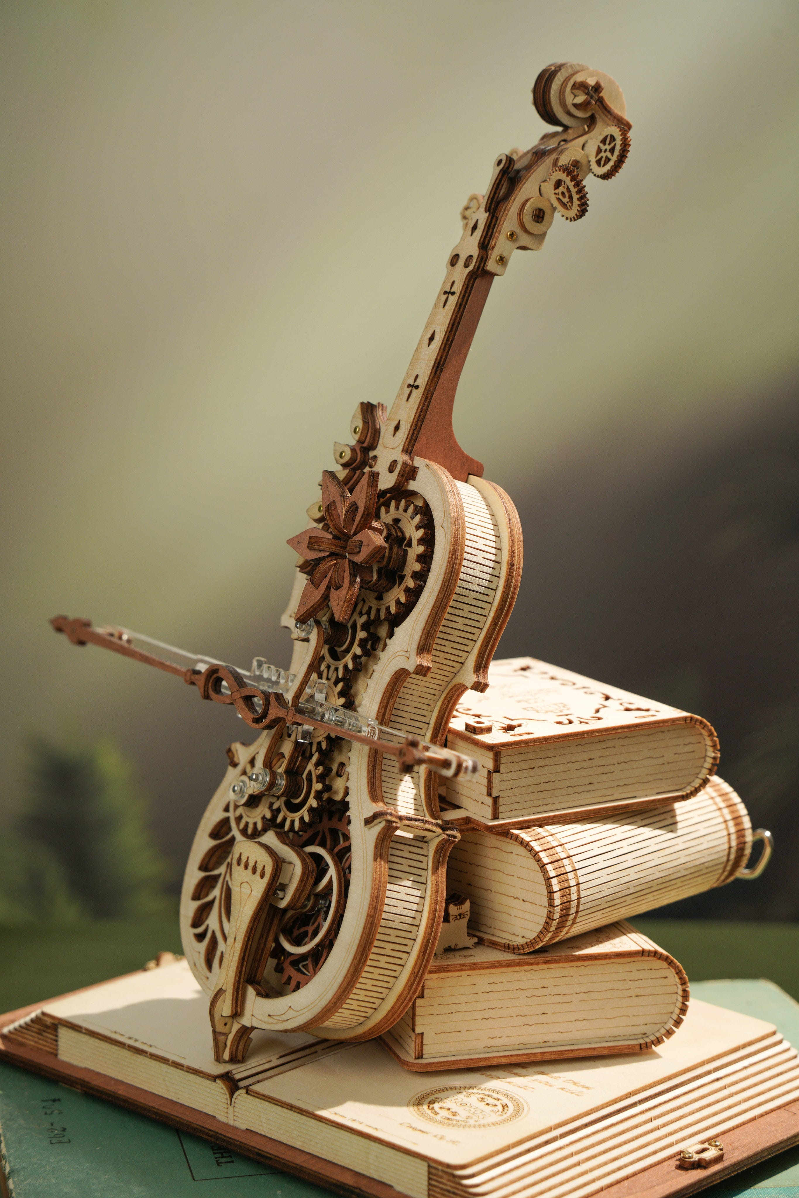 ROKR  Magic Cello    3D Holzpuzzle: Wenn Musik sichtbar wird