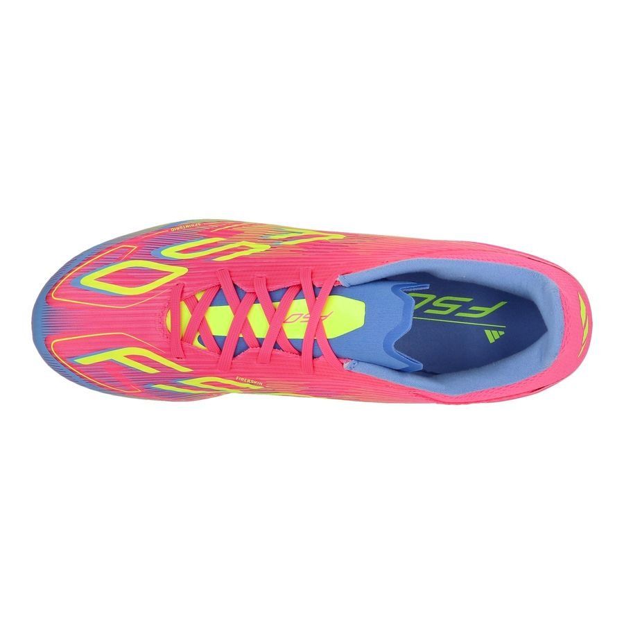 adidas F50 League FG/AG Mystic Victory - Lucid Pink/Lucid Lemon/Blue Fusion
