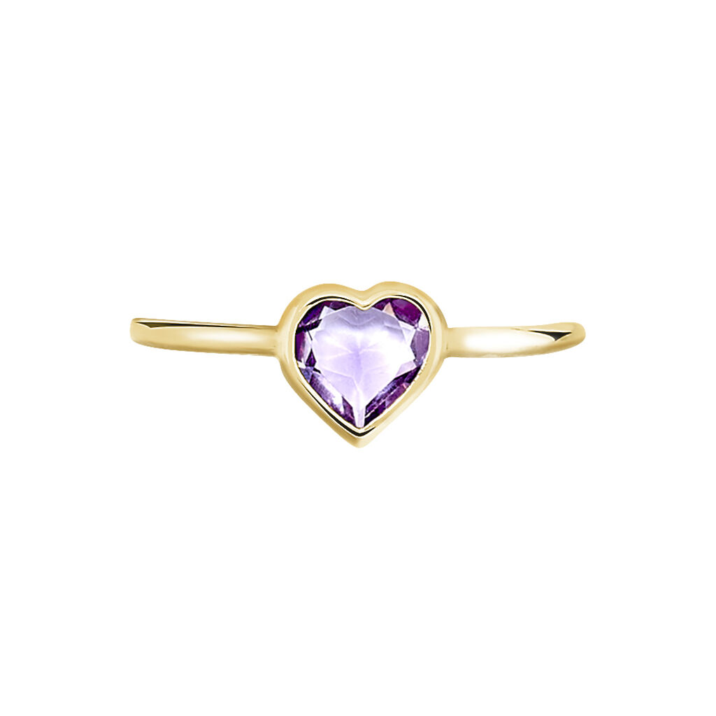Bague Marsie Or Jaune Améthyste