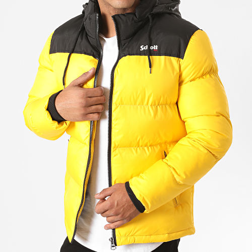 Doudoune Capuche Utah Jaune