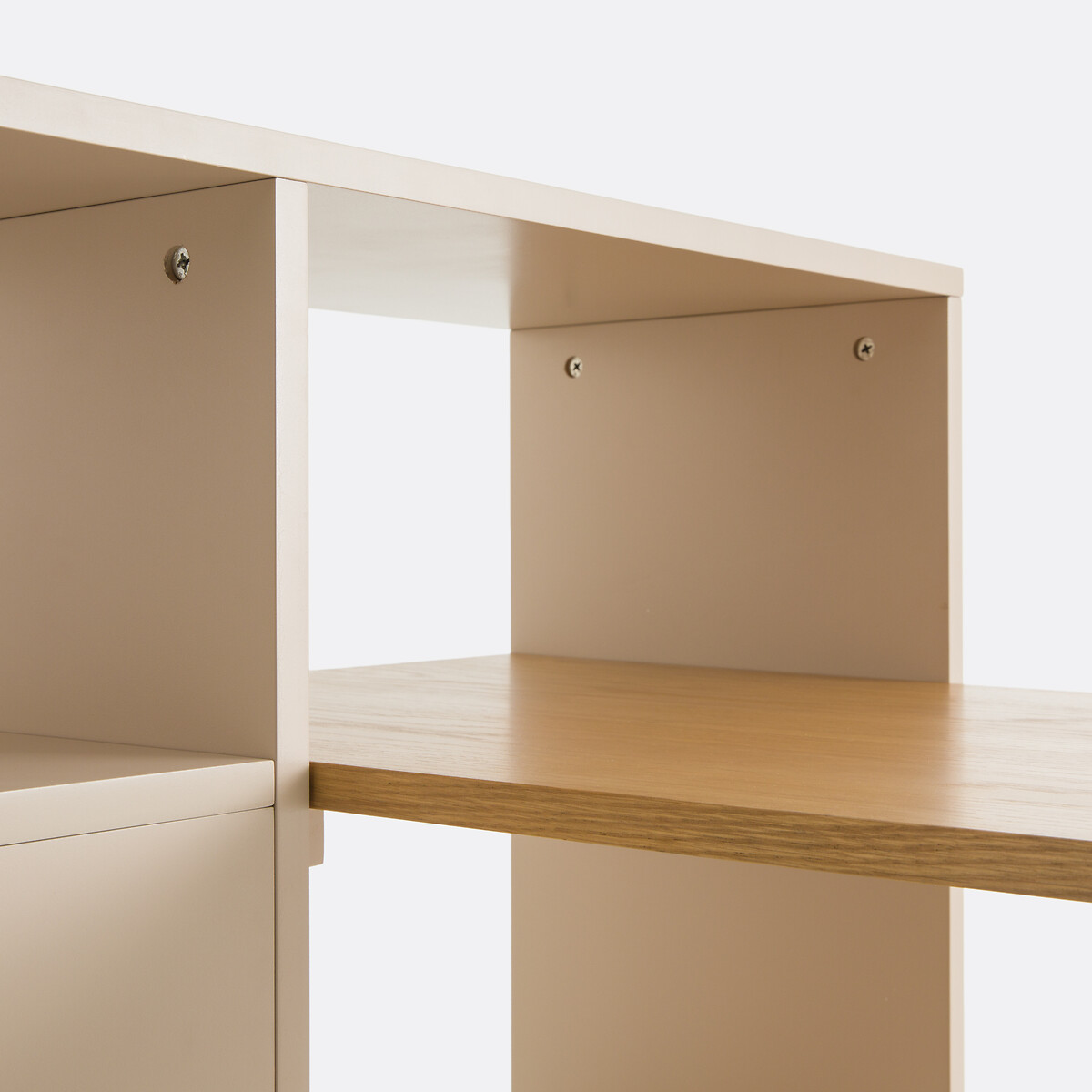 LA REDOUTE INTERIEURS<br>Mesa reversível de canto com arrumação, Biface