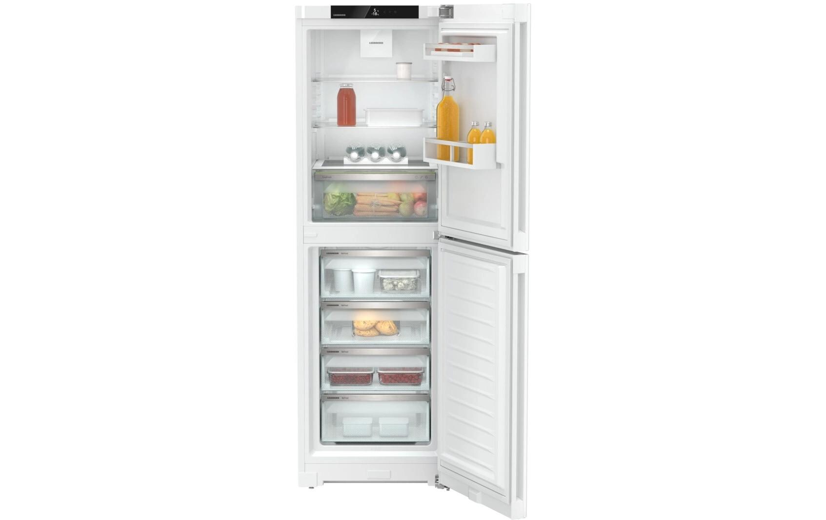 Kühl-Gefrierkombination CNd 5204 Pure Rechts<br>Kombigerät mit Kühlschrank und Gefrierschrank