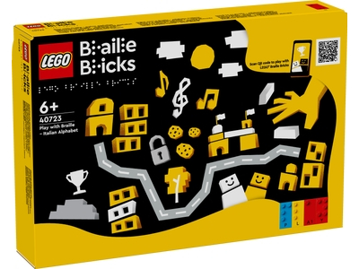 LEGO Spelen met braille – Italiaans alfabet (40723)