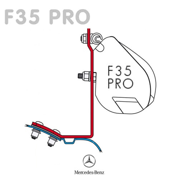 Adaptateur store Fiamma F35 PRO pour MERCEDES VITO de 1996 à 2003