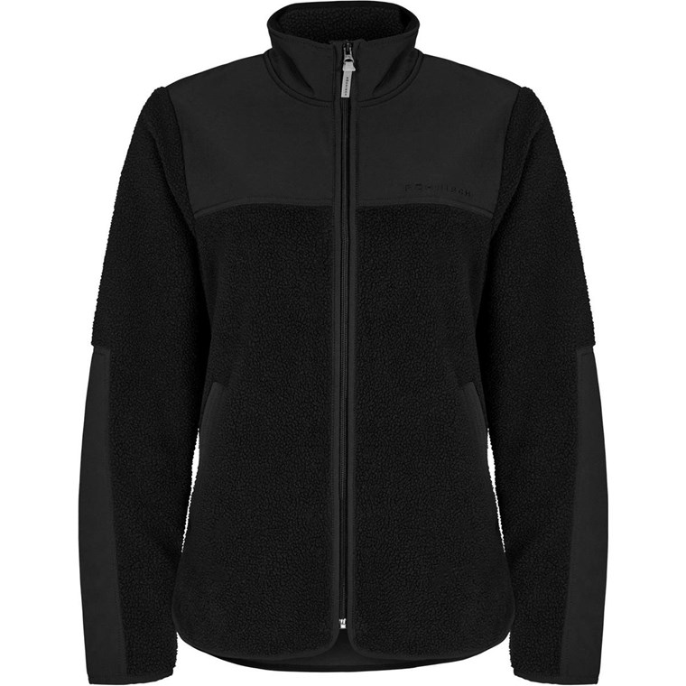 Röhnisch Phoebe Pile Jacket Black