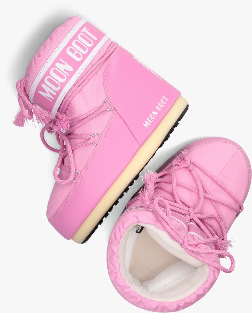 MOON BOOT roze moon boot  icon low nylon