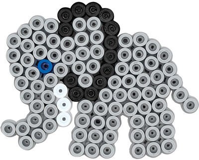 Hama Maxi Perlesett Dyr 600 Stk