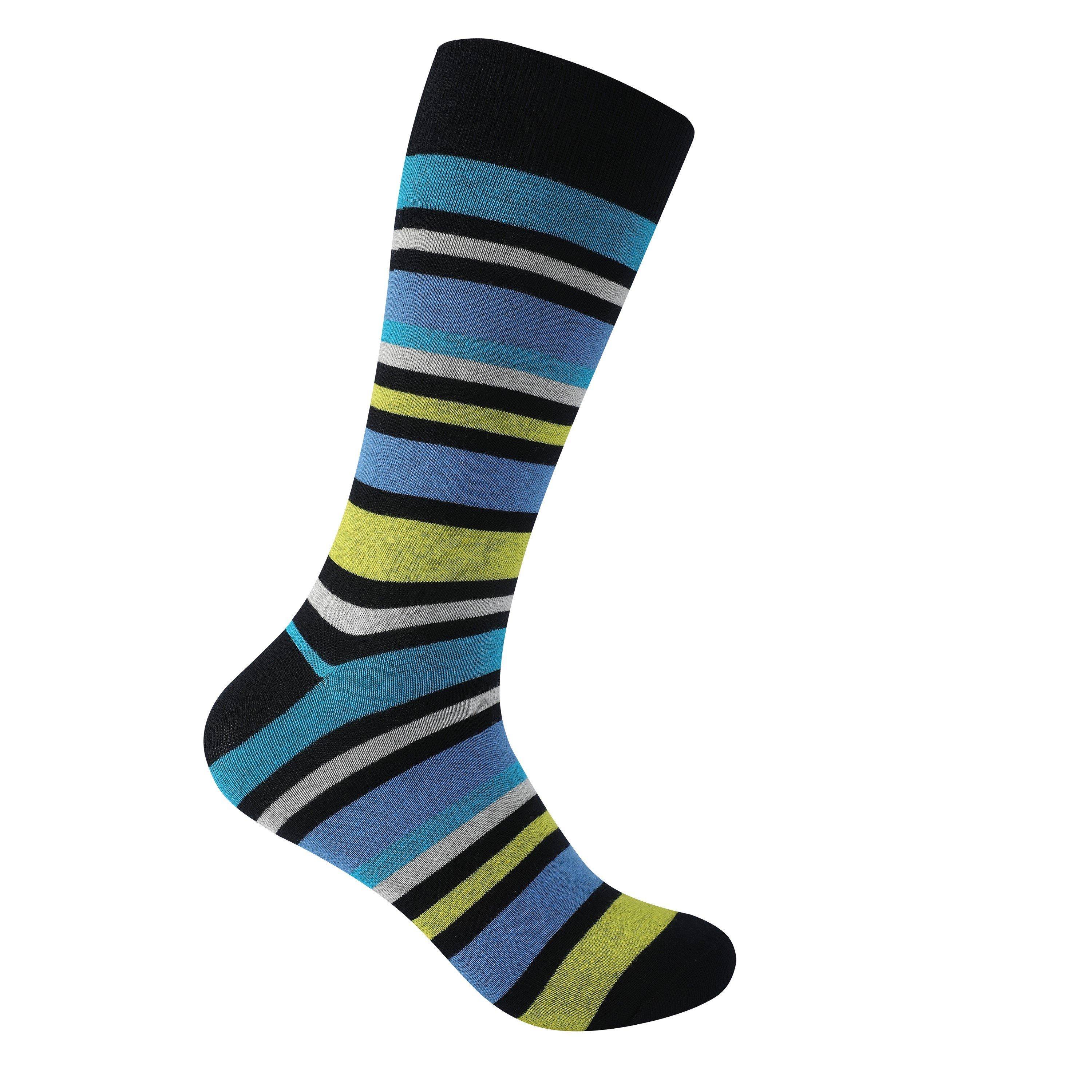Firetrap 3pk Strip Sock Mens