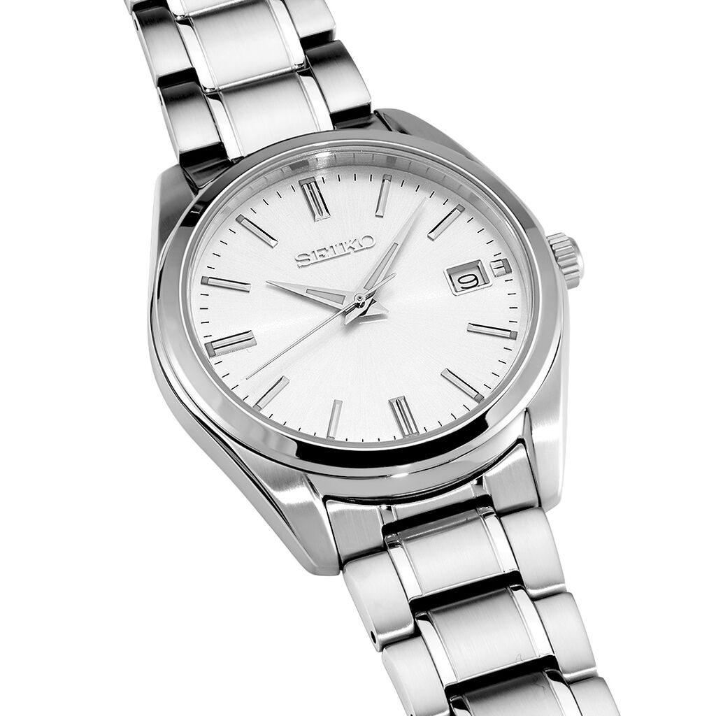 Montre Seiko Classique Blanc