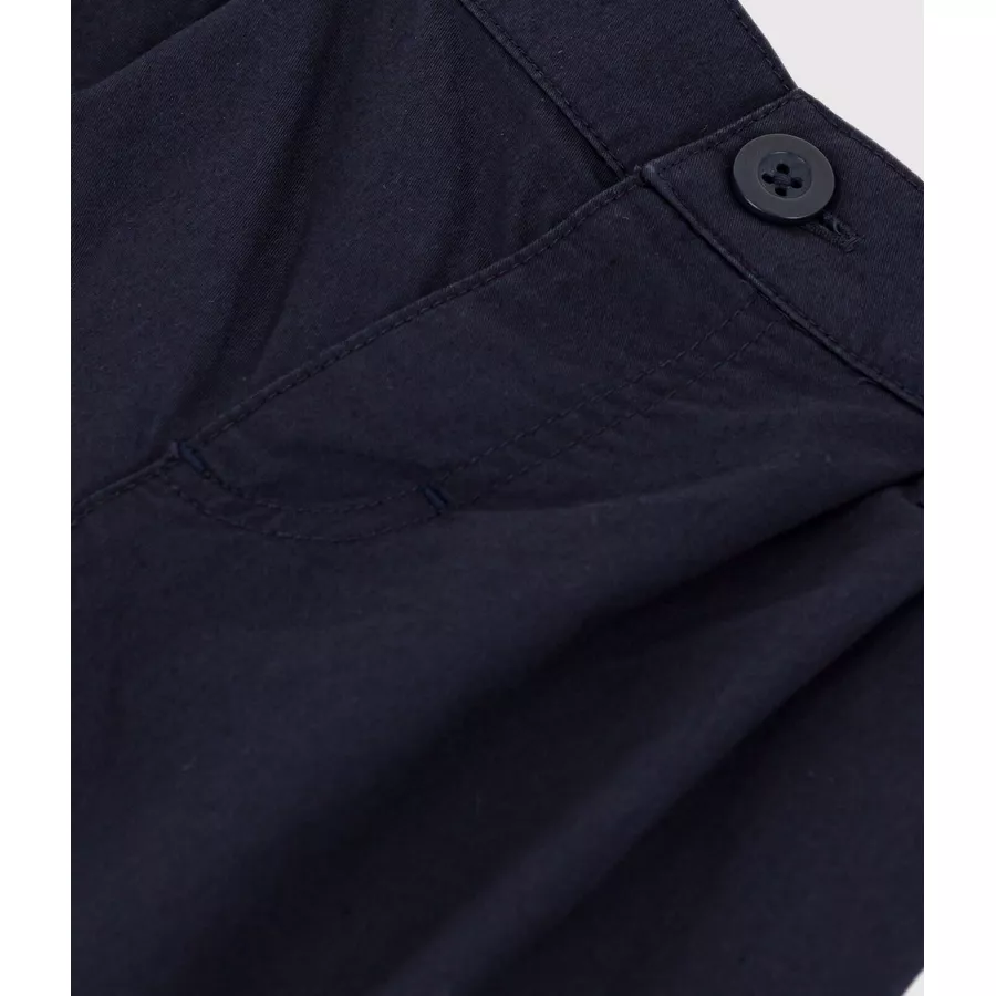 Petit Bateau Hose Blau Smoking