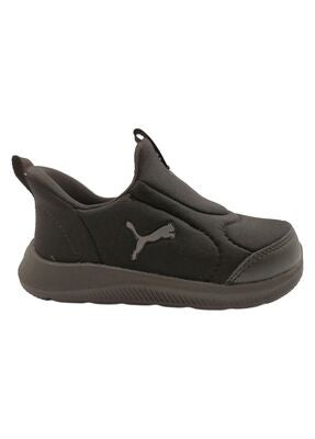 Puma Fun Racer 2 Slip On Infant Sneakers, Black/Cool Dark Gray
