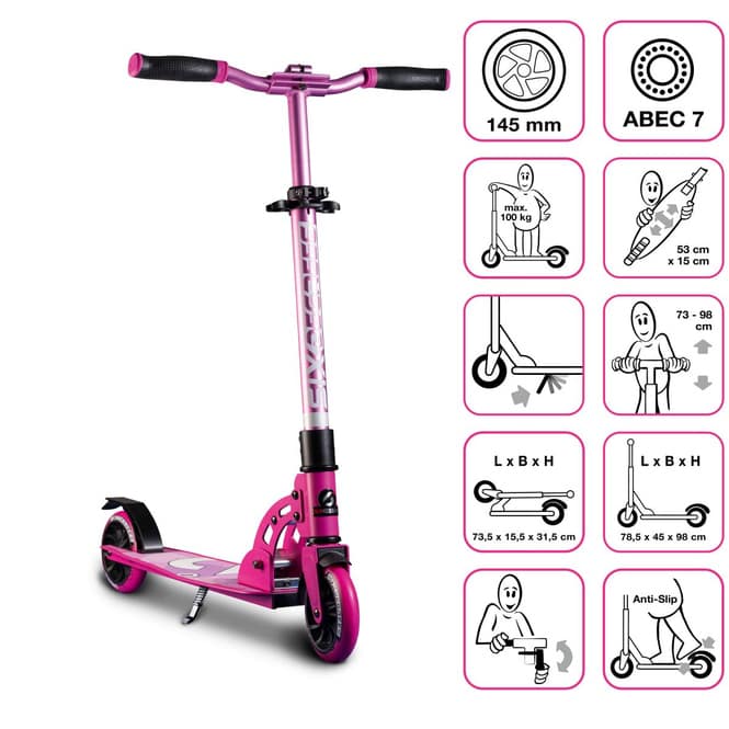 Scooter - Six Degrees Junior - pink