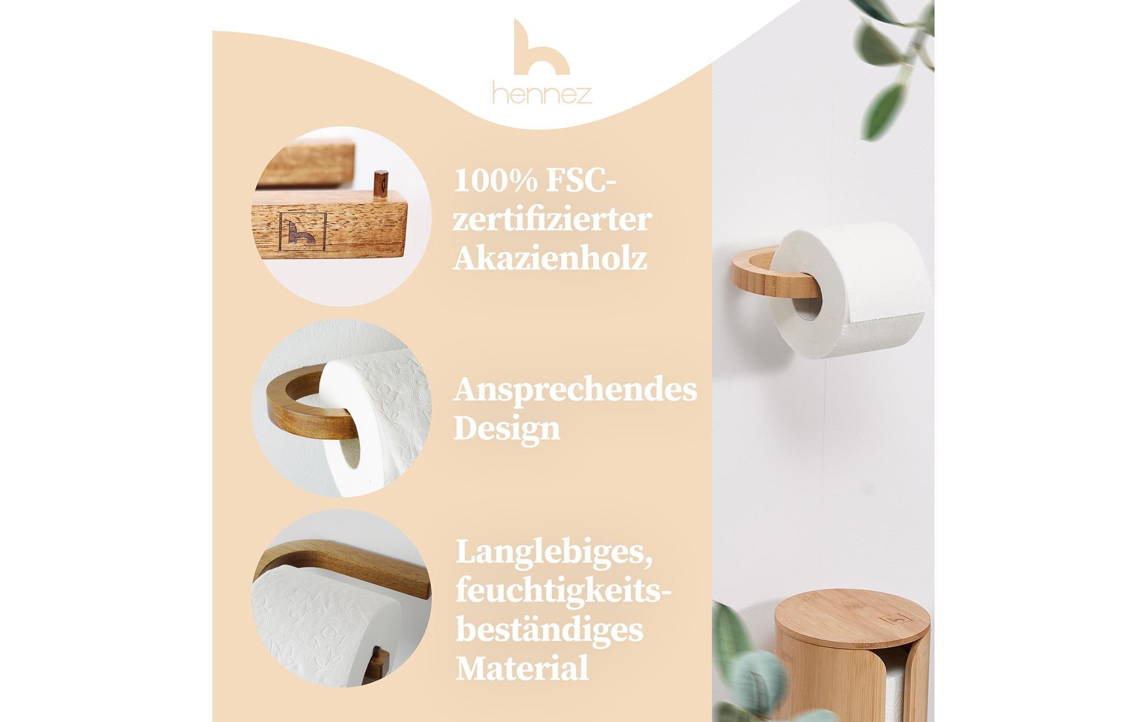 Toilettenpapierhalter Evan NatureWC Papierhalter