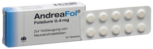 ANDREAFOL Tabletten 0.4mg, 30 Stück