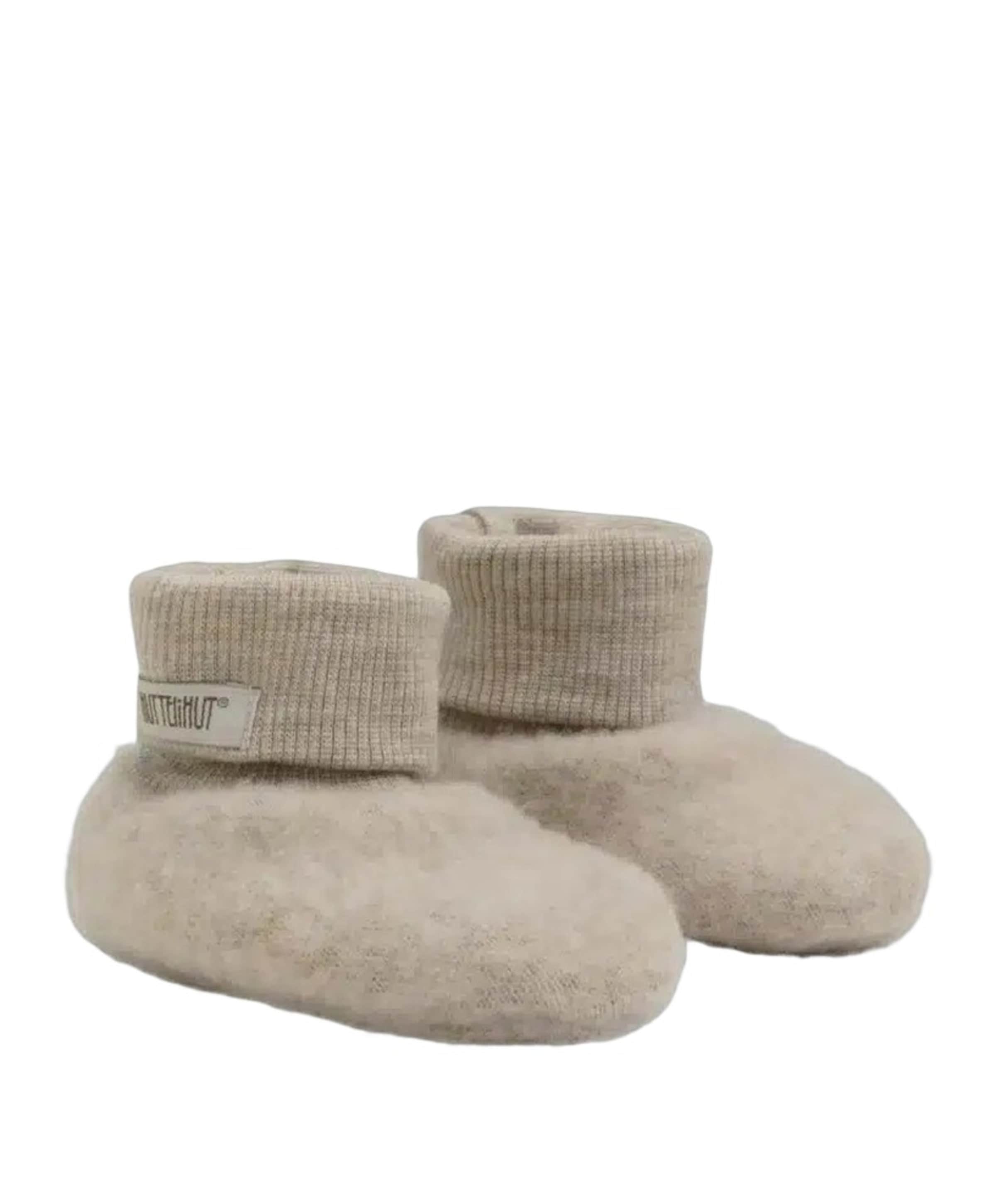 HUTTELiHUT Uniseks babyslofjes  beige
