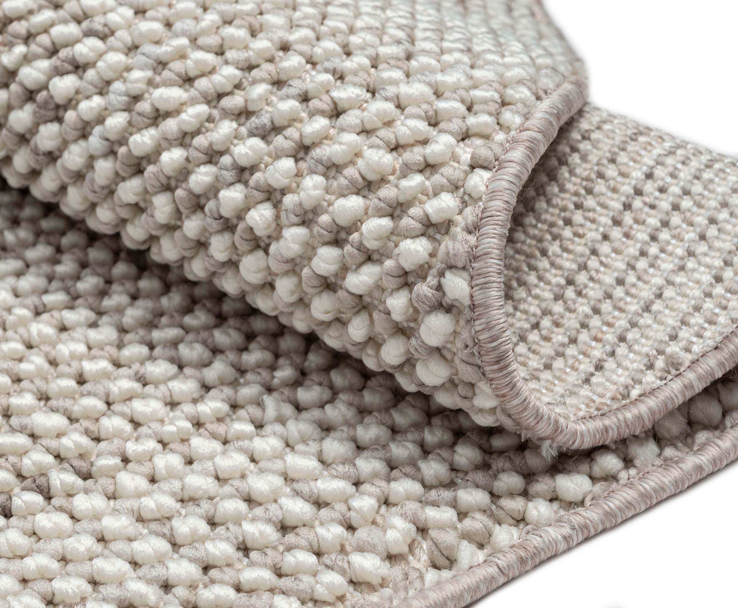 Myflair Möbel & Accessoires Teppich »Ava« rund 7 mm Höhe Uni Farben, meliert, Sisal-Optik, auch in rechteckig erhältlich