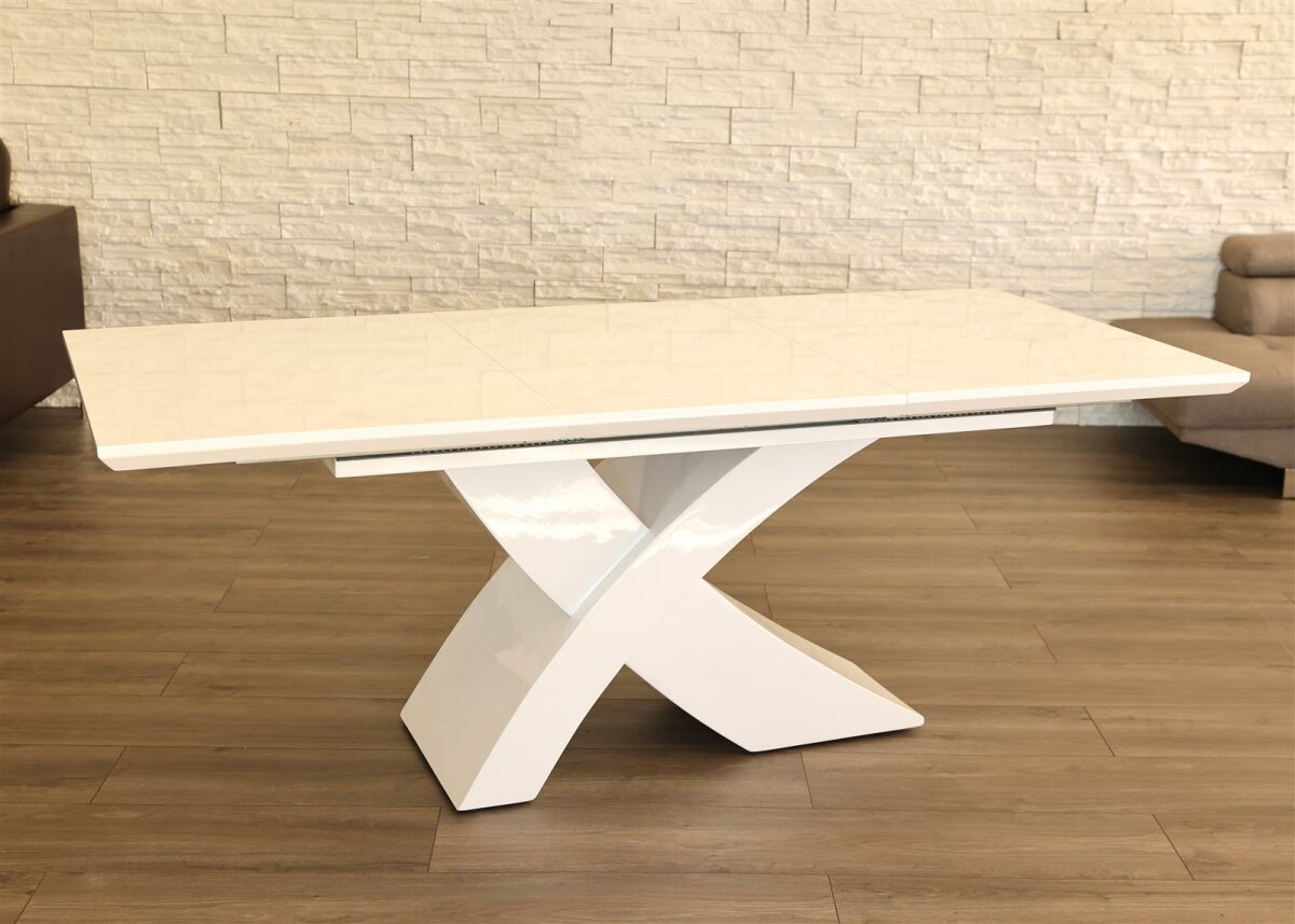 Sedex Nolana Esstisch 200-240x100 cm ausziehbar weiß