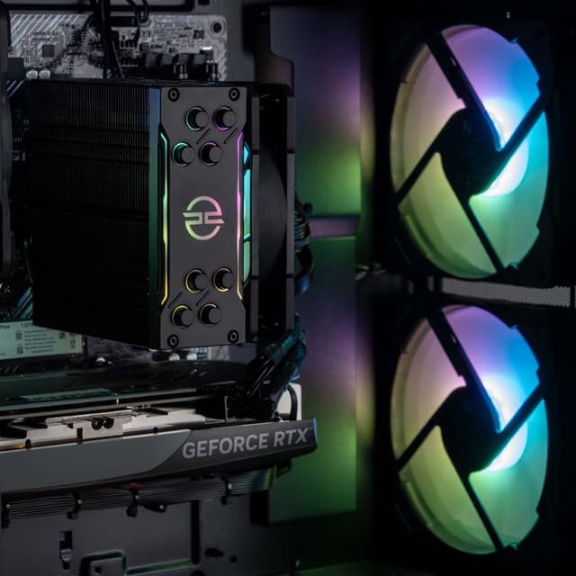 PCSpecialist Prime 400 i7-14F/16/1000/5070 stationær gaming computer