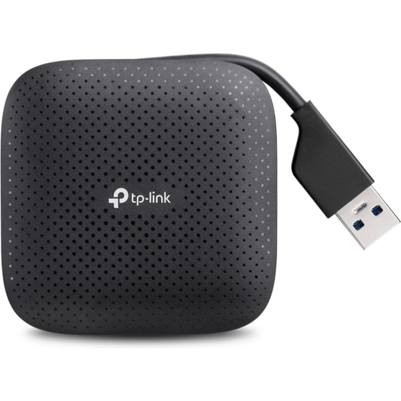 TP-Link UH400 hub & concentrateur USB 3.2 Gen 1 (3.1 Gen 1) Type-A 5000 Mbit/s Noir