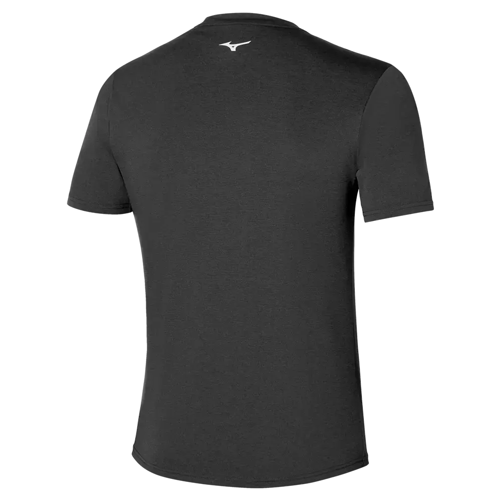 Mizuno Impulse Core Hardloopshirt Korte Mouwen Zwart Heren