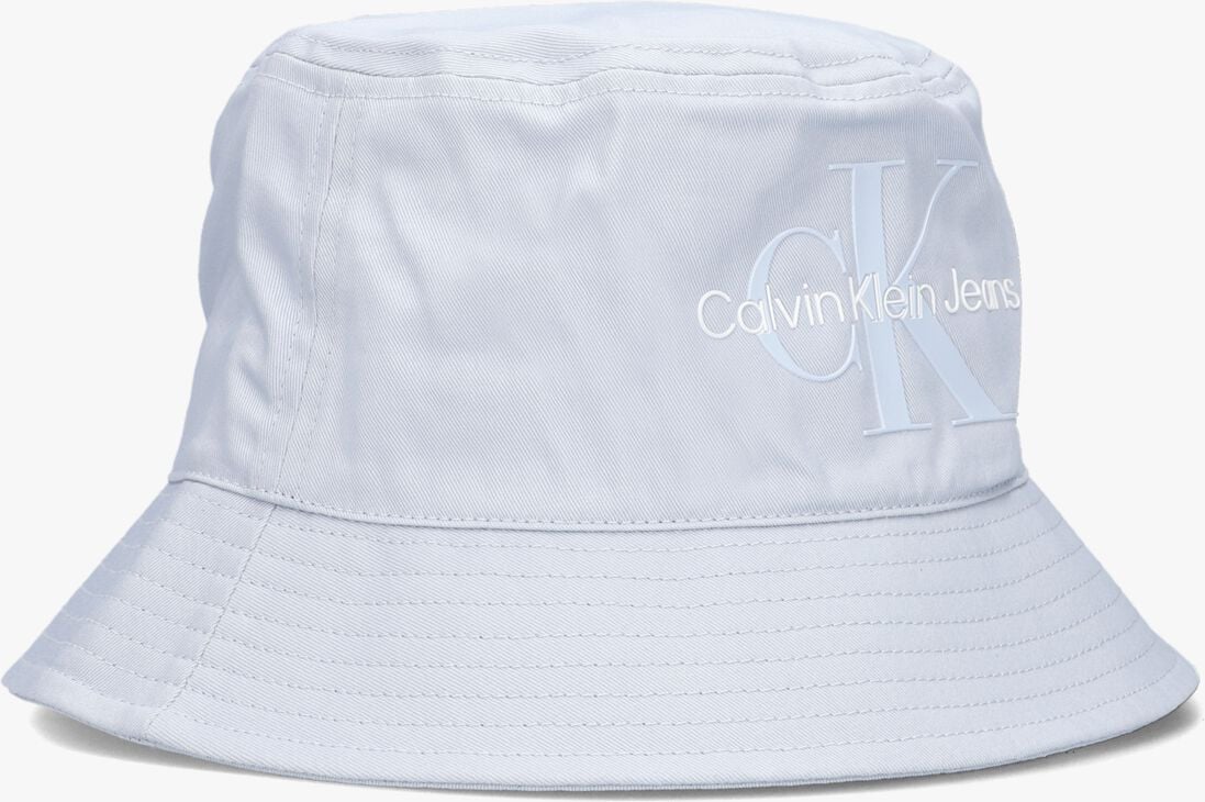 CALVIN KLEIN blauwe calvin klein hoed monogram bucket hat