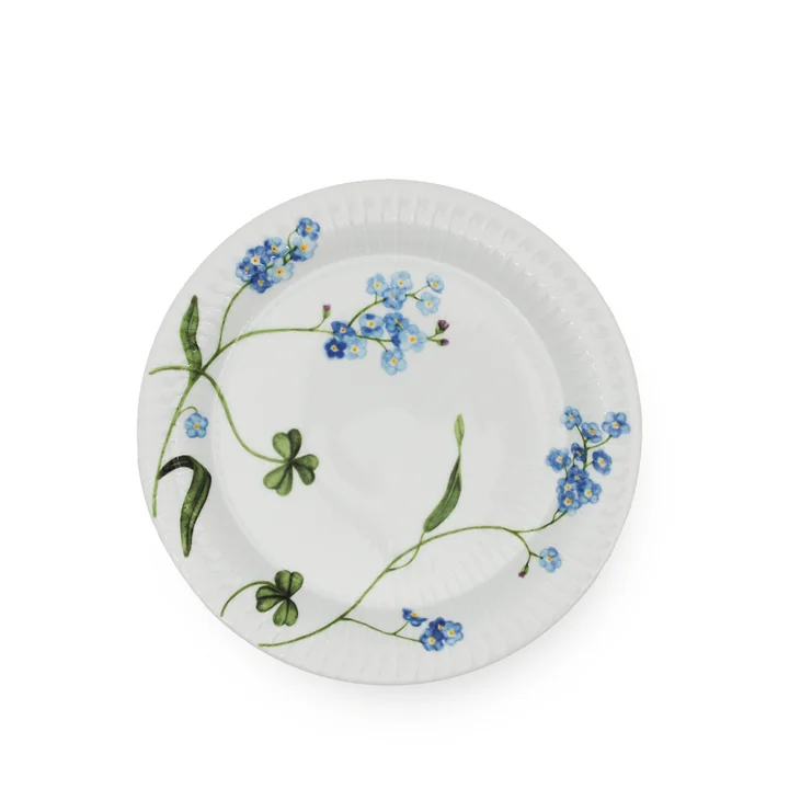 Kähler Design - Hammershøi Summer, Teller, Ø 22 cm, forget me not