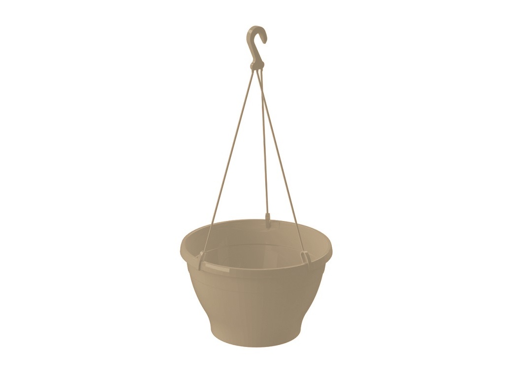 VASO SUSPENSO IN&OUT MOCCA 26X16.5CM