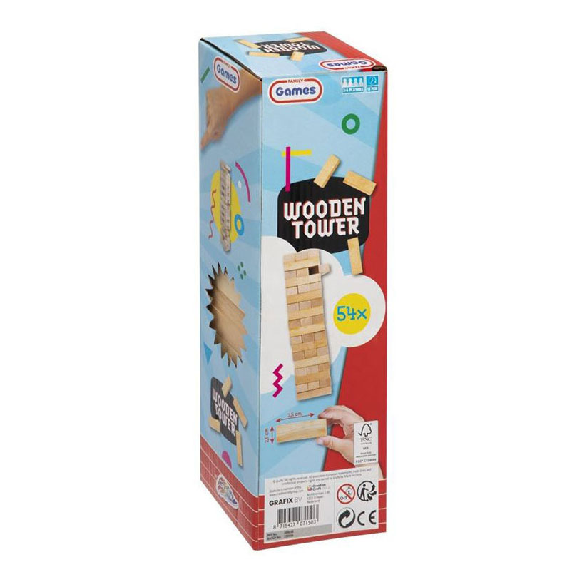 Stapeltoren Hout, 54dlg.