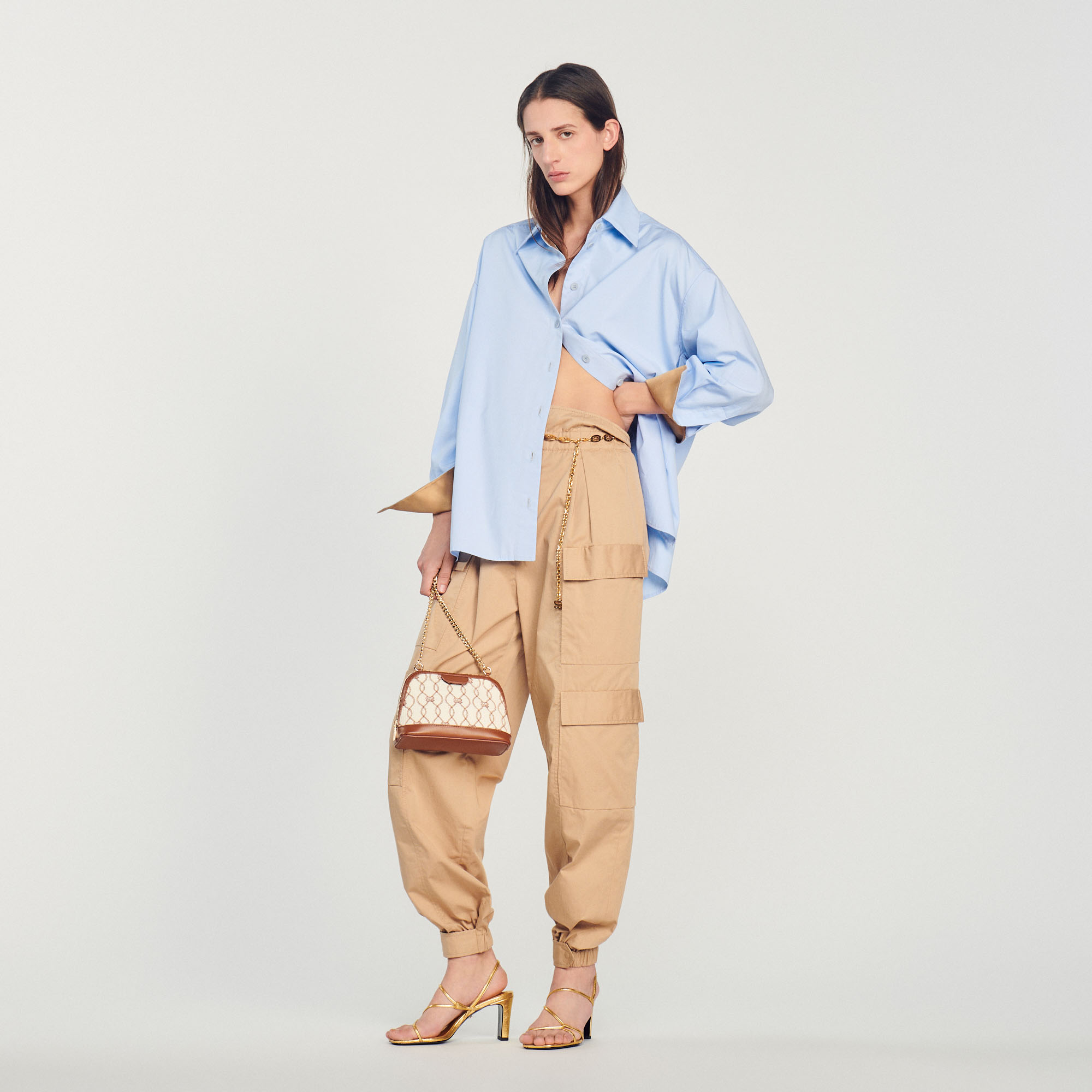 Sac Rittah en tissu monogramme