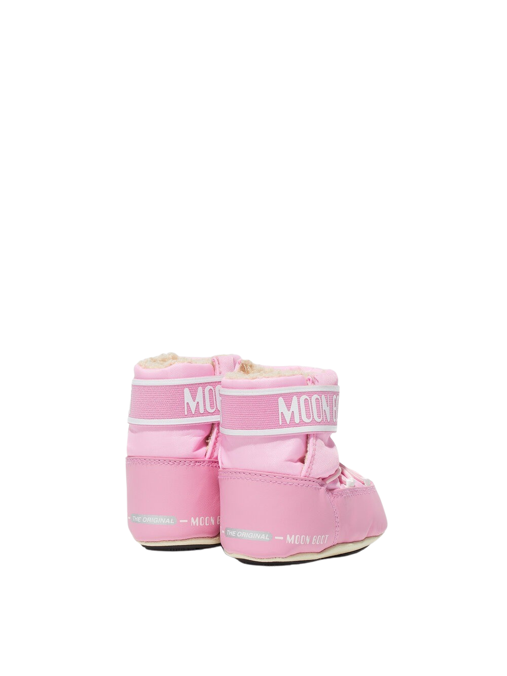 MOON BOOT  Crib Nylon børnestøvle - Light Pink