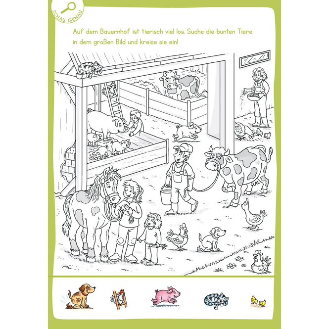Achtung, Achtung - Rätselfreunde - Kindergartenkinder - Tiere