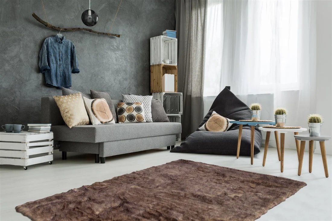 Vloerkleed 110 Bruin Crown