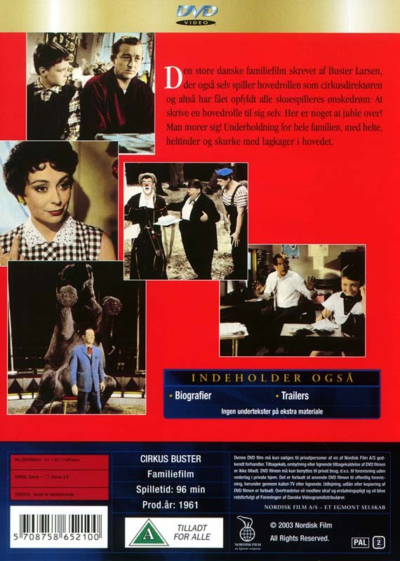 Cirkus Buster - DVD
