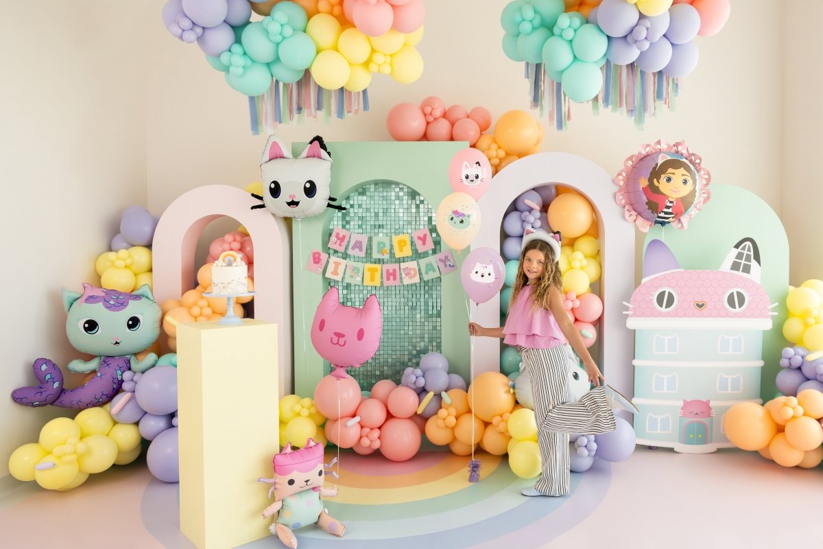 Happy Birthday Letterslinger Gekleurd 1,8m