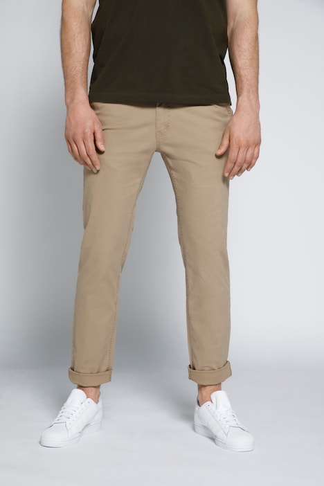 STHUGE Chino Hose, Bauchfit, Modern Straight Fit, 4 Pocket, bis Gr. 36