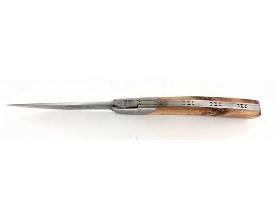 Le Thiers Pirou Genévrier - Acier Carbone Couteau de poche Le Thiers par Goyon Chazeau